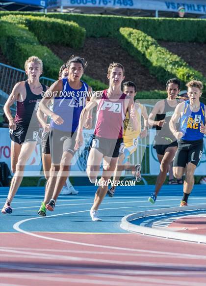 Thumbnail 3 in CIF State Track and Field Championships (Boys Track Events Prelims) photogallery.