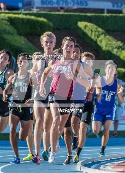 Thumbnail 3 in CIF State Track and Field Championships (Boys Track Events Prelims) photogallery.