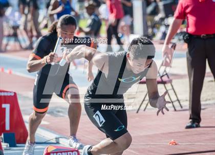 Thumbnail 1 in CIF State Track and Field Championships (Boys Track Events Prelims) photogallery.