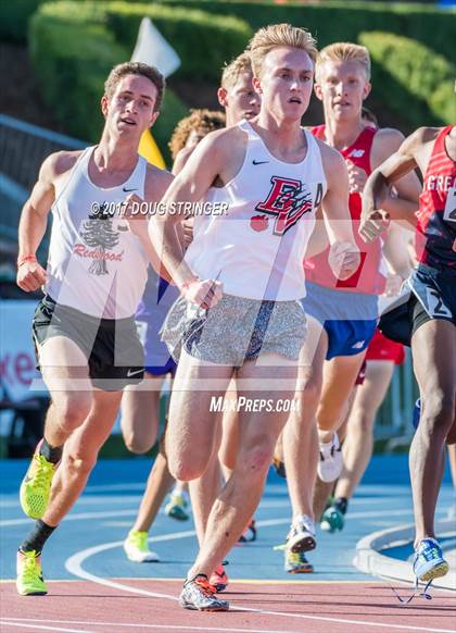 Thumbnail 3 in CIF State Track and Field Championships (Boys Track Events Prelims) photogallery.
