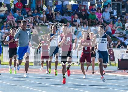 Thumbnail 3 in CIF State Track and Field Championships (Boys Track Events Prelims) photogallery.
