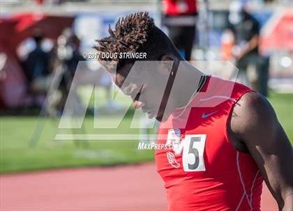 Thumbnail 1 in CIF State Track and Field Championships (Boys Track Events Prelims) photogallery.