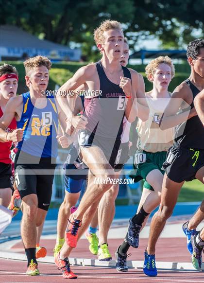 Thumbnail 1 in CIF State Track and Field Championships (Boys Track Events Prelims) photogallery.