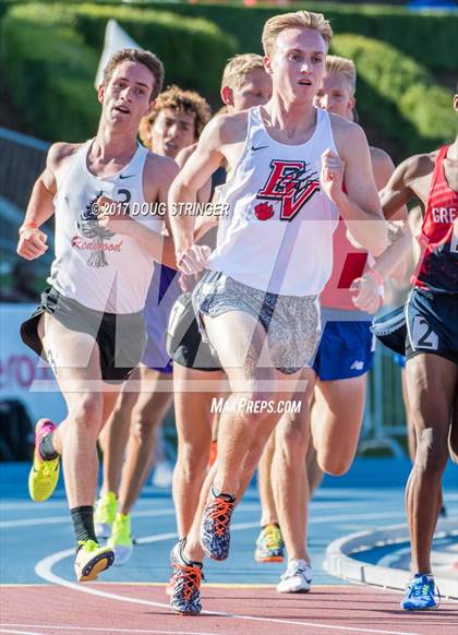 Thumbnail 1 in CIF State Track and Field Championships (Boys Track Events Prelims) photogallery.
