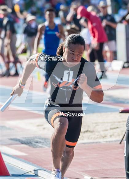 Thumbnail 2 in CIF State Track and Field Championships (Boys Track Events Prelims) photogallery.