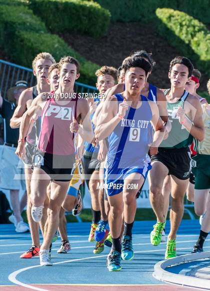 Thumbnail 3 in CIF State Track and Field Championships (Boys Track Events Prelims) photogallery.