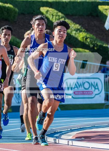 Thumbnail 2 in CIF State Track and Field Championships (Boys Track Events Prelims) photogallery.