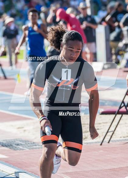 Thumbnail 3 in CIF State Track and Field Championships (Boys Track Events Prelims) photogallery.
