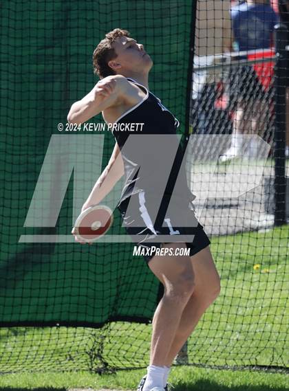 Thumbnail 2 in CHSAA Track and Field 2A Championships (Boys Discus) photogallery.