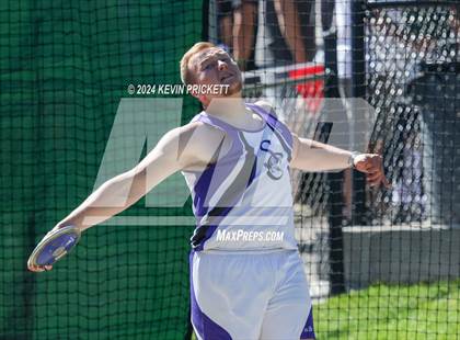 Thumbnail 3 in CHSAA Track and Field 2A Championships (Boys Discus) photogallery.