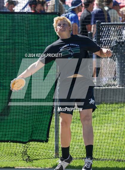 Thumbnail 3 in CHSAA Track and Field 2A Championships (Boys Discus) photogallery.