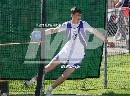 Thumbnail 1 in CHSAA Track and Field 2A Championships (Boys Discus) photogallery.
