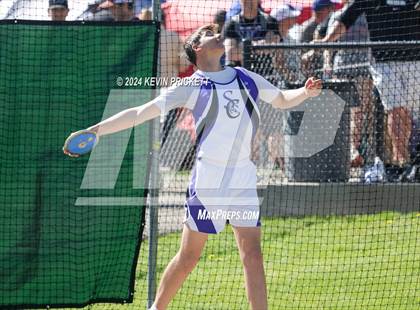 Thumbnail 1 in CHSAA Track and Field 2A Championships (Boys Discus) photogallery.