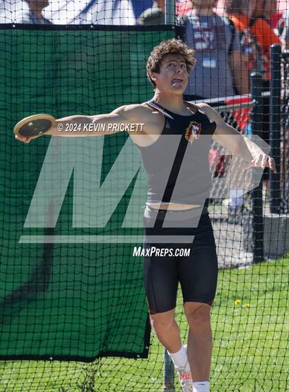 Thumbnail 1 in CHSAA Track and Field 2A Championships (Boys Discus) photogallery.