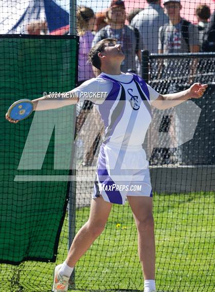 Thumbnail 3 in CHSAA Track and Field 2A Championships (Boys Discus) photogallery.