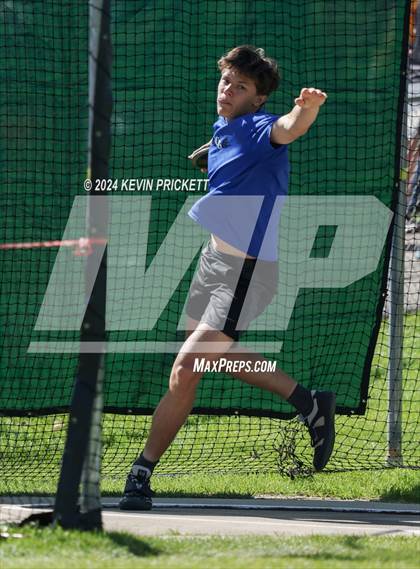 Thumbnail 1 in CHSAA Track and Field 2A Championships (Boys Discus) photogallery.