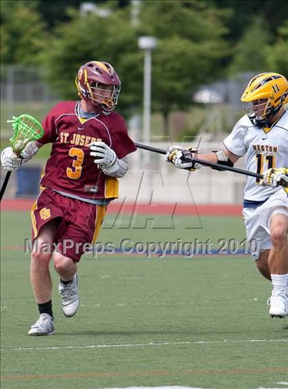 Thumbnail 3 in Weston vs St. Joseph (CIAC Class S Final) photogallery.