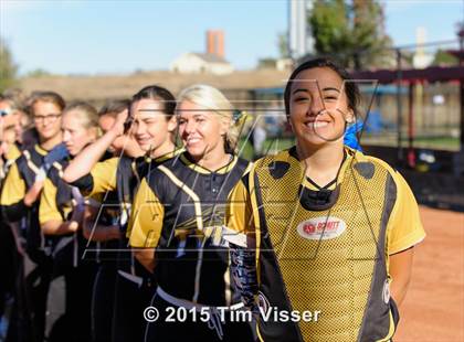 Thumbnail 2 in Air Academy vs. Thompson Valley (CHSAA State 4A First Round) photogallery.