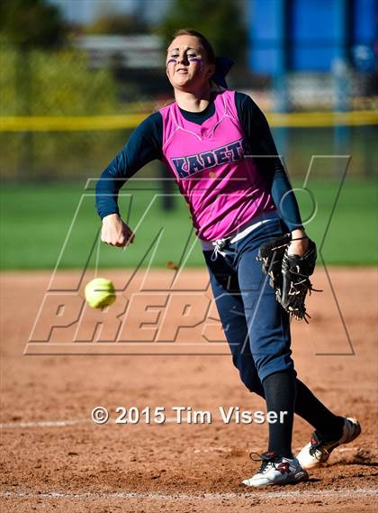Thumbnail 3 in Air Academy vs. Thompson Valley (CHSAA State 4A First Round) photogallery.