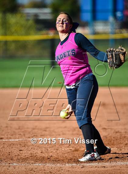 Thumbnail 2 in Air Academy vs. Thompson Valley (CHSAA State 4A First Round) photogallery.