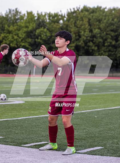 Thumbnail 2 in Natick @ Boston College High (Scrimmage) photogallery.