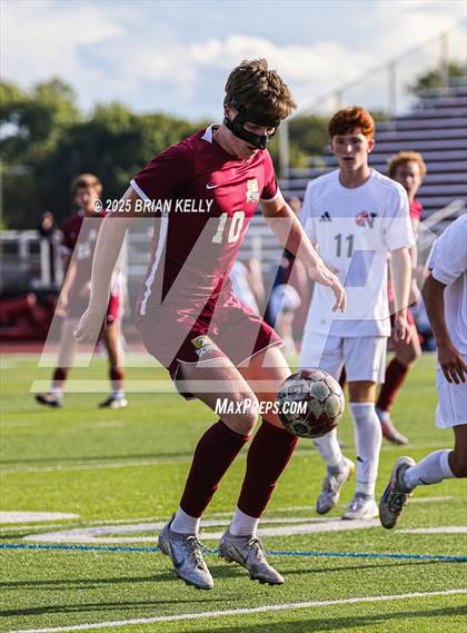 Thumbnail 1 in Natick @ Boston College High (Scrimmage) photogallery.