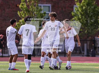 Thumbnail 1 in Natick @ Boston College High (Scrimmage) photogallery.
