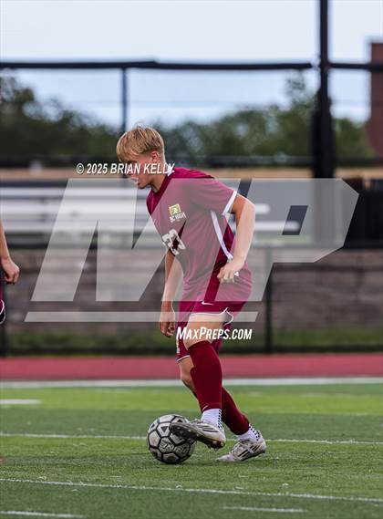 Thumbnail 3 in Natick @ Boston College High (Scrimmage) photogallery.