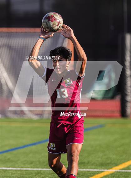 Thumbnail 3 in Natick @ Boston College High (Scrimmage) photogallery.