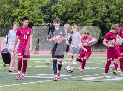Thumbnail 2 in Natick @ Boston College High (Scrimmage) photogallery.