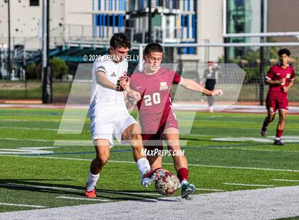 Thumbnail 2 in Natick @ Boston College High (Scrimmage) photogallery.