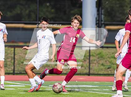 Thumbnail 1 in Natick @ Boston College High (Scrimmage) photogallery.