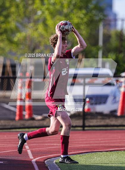 Thumbnail 1 in Natick @ Boston College High (Scrimmage) photogallery.