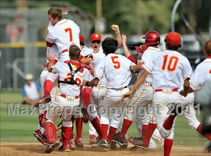 Thumbnail 3 in Oaks Christian vs. Palm Desert (CIF SS D4 Semifinals) photogallery.