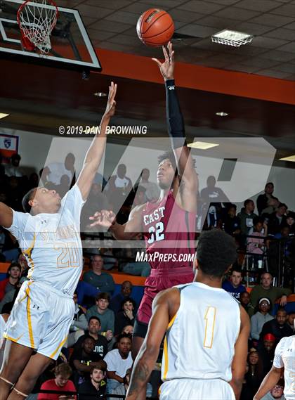 Thumbnail 2 in St. Frances Academy vs. Memphis East (Chick-Fil-A Classic) photogallery.