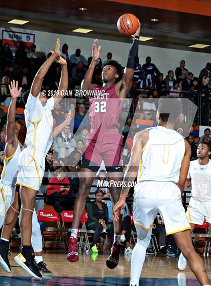 Thumbnail 1 in St. Frances Academy vs. Memphis East (Chick-Fil-A Classic) photogallery.