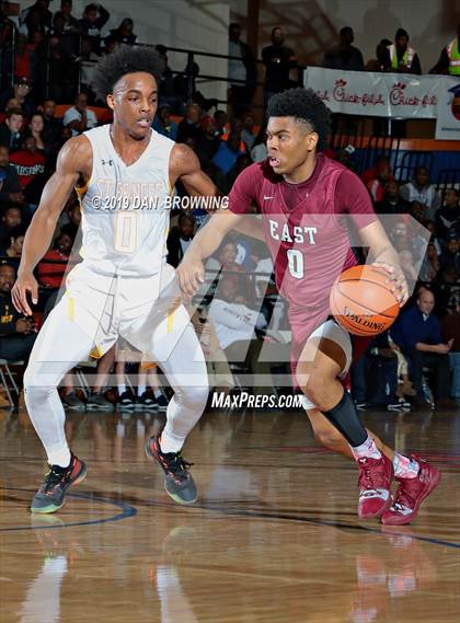 Thumbnail 3 in St. Frances Academy vs. Memphis East (Chick-Fil-A Classic) photogallery.