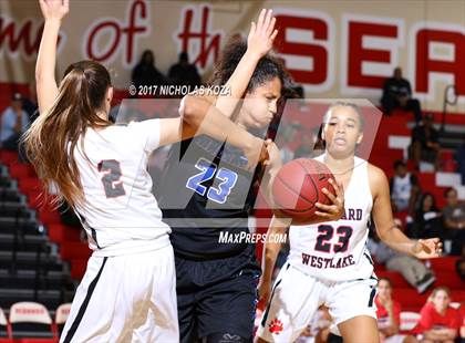 Thumbnail 2 in Harvard-Westlake vs. Windward (Battle at the Beach) photogallery.