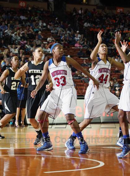 Thumbnail 2 in Steele vs. Duncanville (UIL 5A Final) photogallery.