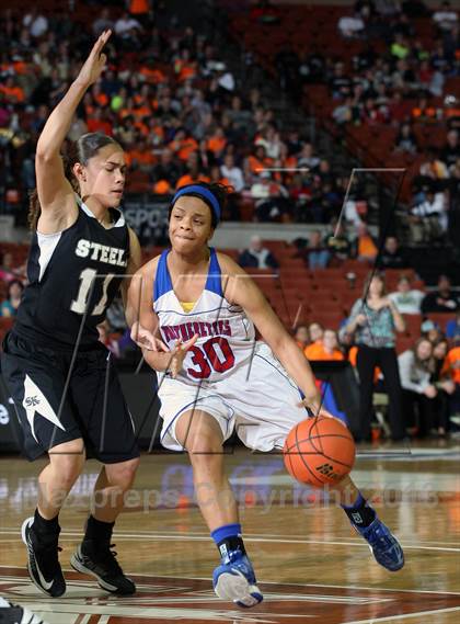 Thumbnail 1 in Steele vs. Duncanville (UIL 5A Final) photogallery.