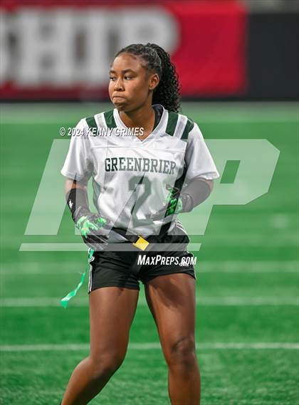 Thumbnail 2 in Greenbrier @ North Oconee (GHSA Division 2 Championship) photogallery.