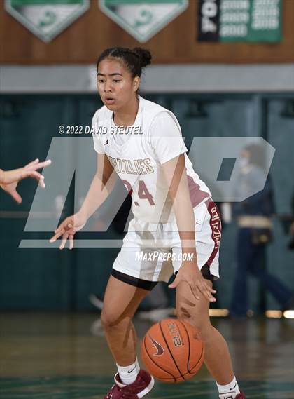 Thumbnail 3 in Incarnate Word Academy vs. Mission Hills (St. Mary's Stockton MLK Showcase) photogallery.