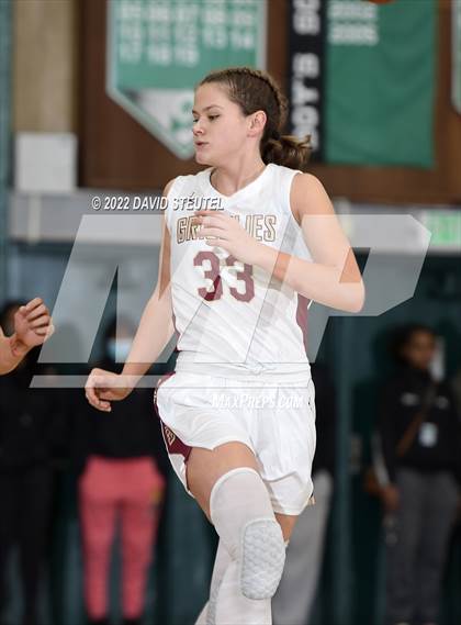 Thumbnail 1 in Incarnate Word Academy vs. Mission Hills (St. Mary's Stockton MLK Showcase) photogallery.