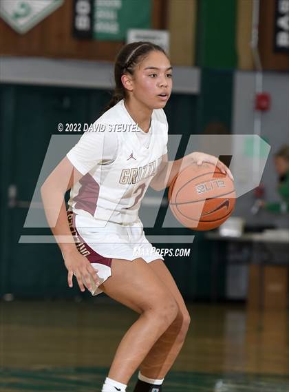 Thumbnail 2 in Incarnate Word Academy vs. Mission Hills (St. Mary's Stockton MLK Showcase) photogallery.