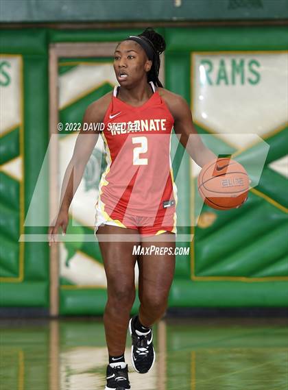 Thumbnail 2 in Incarnate Word Academy vs. Mission Hills (St. Mary's Stockton MLK Showcase) photogallery.