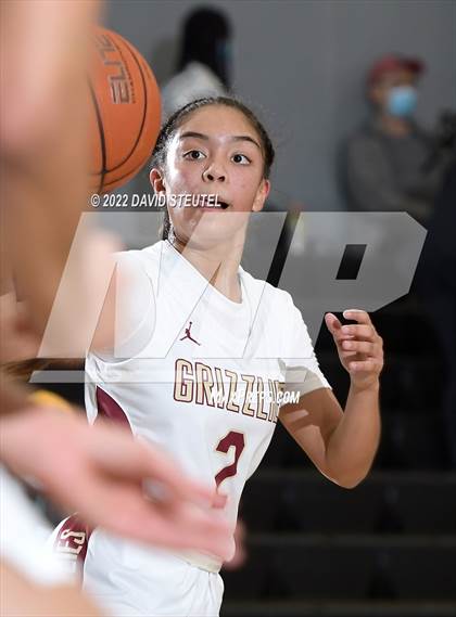 Thumbnail 3 in Incarnate Word Academy vs. Mission Hills (St. Mary's Stockton MLK Showcase) photogallery.