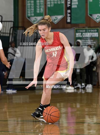 Thumbnail 1 in Incarnate Word Academy vs. Mission Hills (St. Mary's Stockton MLK Showcase) photogallery.