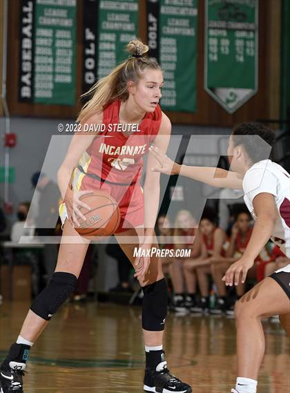 Thumbnail 1 in Incarnate Word Academy vs. Mission Hills (St. Mary's Stockton MLK Showcase) photogallery.