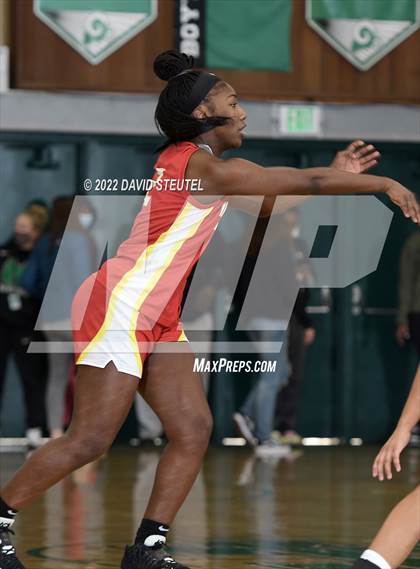 Thumbnail 2 in Incarnate Word Academy vs. Mission Hills (St. Mary's Stockton MLK Showcase) photogallery.