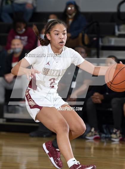 Thumbnail 1 in Incarnate Word Academy vs. Mission Hills (St. Mary's Stockton MLK Showcase) photogallery.